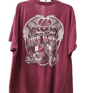 77th Annual Daytona Bike Week Tee Shirt XL